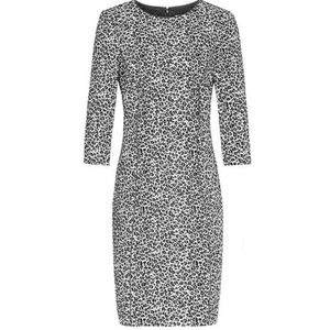 REISS Leopard Toulon Long Sleeve Sheath Dress 4